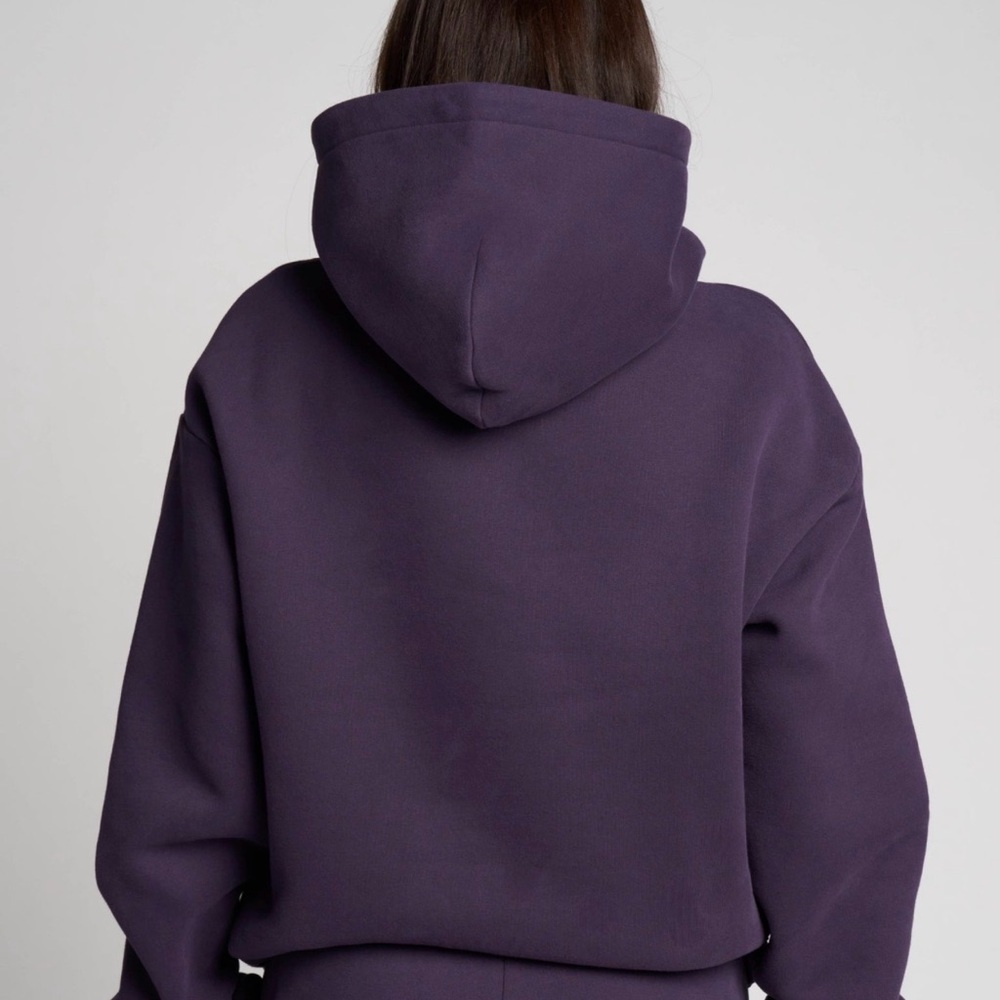 Comfit Women's Purple Hoodie color is BLACKBERRY beautiful purple 💟 - Picture 2 of 3
